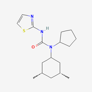 N-Cyclopentyl-N-[(3R,5S)-3,5-dimethylcyclohexyl]-N'-1,3-thiazol-2-ylurea