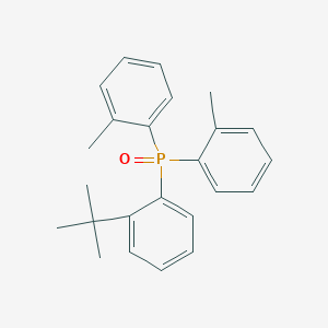 (2-tert-Butylphenyl)bis(2-methylphenyl)oxo-lambda~5~-phosphane