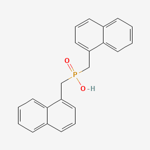 Phosphinic acid, P,P-bis(1-naphthalenylmethyl)-