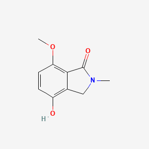 4-Hydroxy-7-methoxy-2-methyl-2,3-dihydro-1H-isoindol-1-one