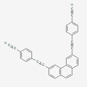 3,6-Bis[(4-ethynylphenyl)ethynyl]phenanthrene