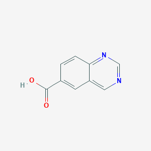 molecular formula C9H6N2O2 B1262154 Quinazoline-6-carboxylic acid CAS No. 676326-53-7