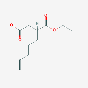 3-(Ethoxycarbonyl)oct-7-enoate