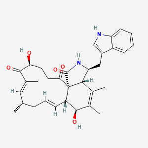 molecular formula C32H38N2O5 B1262156 Chaetoglobosin E 