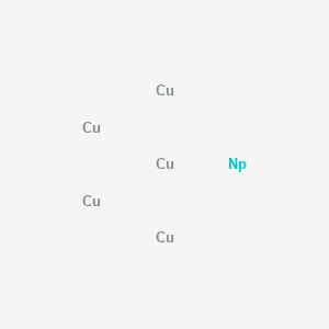 molecular formula Cu5Np B12621663 Copper--neptunium (5/1) CAS No. 918441-32-4