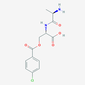 D-Alanyl-O-(4-chlorobenzoyl)-L-serine