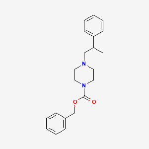 Benzyl 4-(2-phenylpropyl)piperazine-1-carboxylate