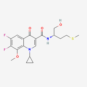 molecular formula C19H22F2N2O4S B12621732 C19H22F2N2O4S 