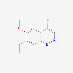 4-Bromo-7-ethyl-6-methoxycinnoline