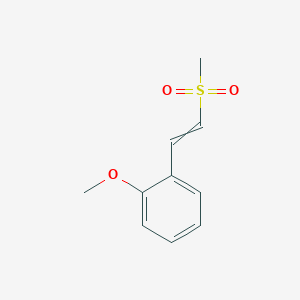 1-[2-(Methanesulfonyl)ethenyl]-2-methoxybenzene