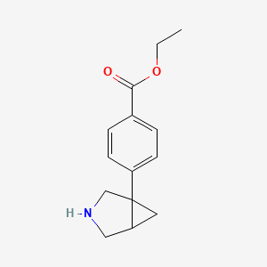 Ethyl 4-(3-azabicyclo[3.1.0]hexan-1-yl)benzoate