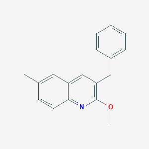 3-Benzyl-2-methoxy-6-methylquinoline