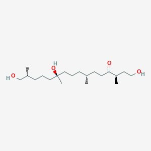 molecular formula C20H40O4 B1262182 疫霉素交配激素 alpha1 