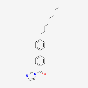 (1H-Imidazol-1-yl)(4'-octyl[1,1'-biphenyl]-4-yl)methanone