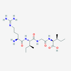 N~5~-(Diaminomethylidene)-L-ornithyl-L-isoleucylglycyl-L-isoleucine