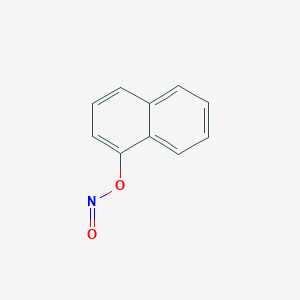 molecular formula C10H7NO2 B12621873 Naphthalen-1-yl nitrite CAS No. 918883-25-7