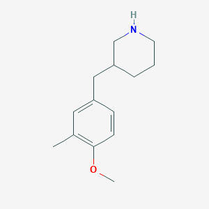 3-(4-Methoxy-3-methyl-benzyl)-piperidine