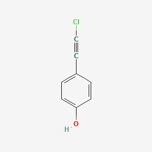 4-(Chloroethynyl)phenol