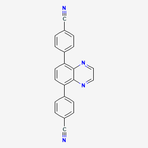 5,8-Bis(4-cyanophenyl)quinoxaline