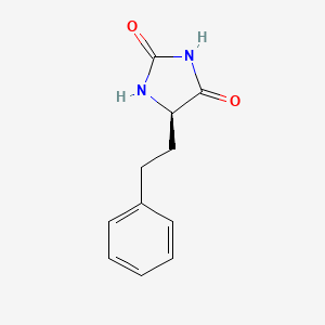 2,4-Imidazolidinedione, 5-(2-phenylethyl)-, (5R)-