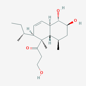 molecular formula C19H32O4 B1262204 eujavanicol B 