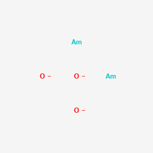 molecular formula Am2O3-6 B1262221 Americium oxide CAS No. 12736-98-0