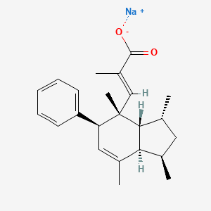 molecular formula C23H29NaO2 B1262234 Nor-plakotenin 