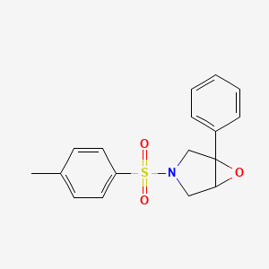 3-(4-Methylbenzene-1-sulfonyl)-1-phenyl-6-oxa-3-azabicyclo[3.1.0]hexane