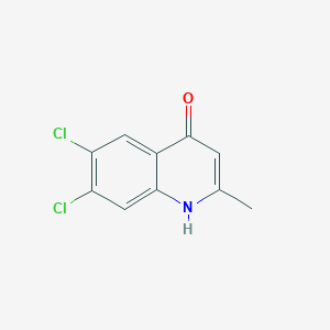 6,7-Dichloro-2-methyl-4-quinolinol