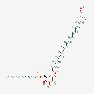 molecular formula C59H90O8 B1262247 热红黄质-13 