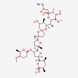 molecular formula C45H75NaO16 B1262248 Aviax (TN) 
