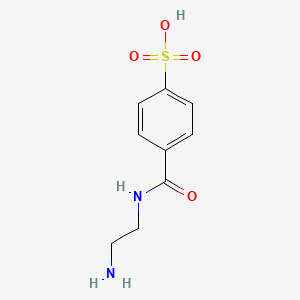 4-[(2-Aminoethyl)carbamoyl]benzene-1-sulfonic acid