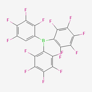 Bis(pentafluorophenyl)(2,3,4,5-tetrafluorophenyl)borane