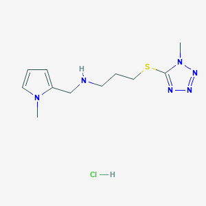 molecular formula C11H19ClN6S B12622532 C11H19ClN6S 