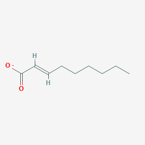 molecular formula C9H15O2- B1262254 (E)-non-2-enoate 