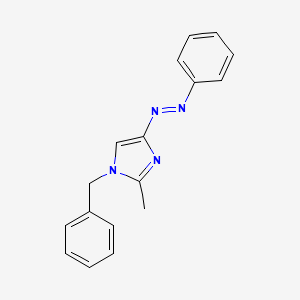 1-Benzyl-2-methyl-4-[(E)-phenyldiazenyl]-1H-imidazole