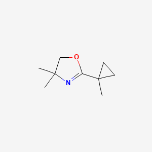 4,4-Dimethyl-2-(1-methylcyclopropyl)-4,5-dihydro-1,3-oxazole