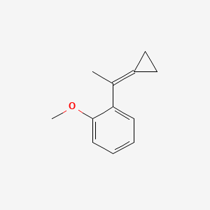 1-(1-Cyclopropylideneethyl)-2-methoxybenzene