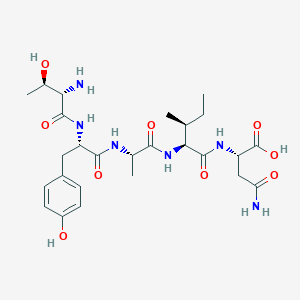 L-Threonyl-L-tyrosyl-L-alanyl-L-isoleucyl-L-asparagine