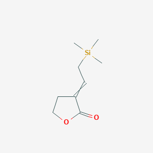 3-[2-(Trimethylsilyl)ethylidene]oxolan-2-one