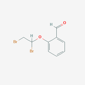 2-(1,2-Dibromoethoxy)benzaldehyde