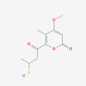 molecular formula C11H14O4S B1262262 Penicillone 