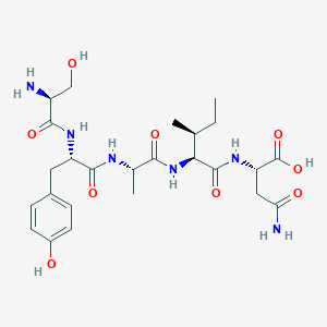 L-Seryl-L-tyrosyl-L-alanyl-L-isoleucyl-L-asparagine