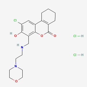 molecular formula C20H27Cl3N2O4 B12622670 C20H27Cl3N2O4 