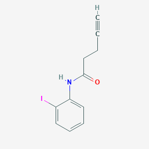 N-(2-Iodophenyl)pent-4-ynamide