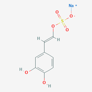 molecular formula C8H7NaO6S B1262279 Jaspisin 