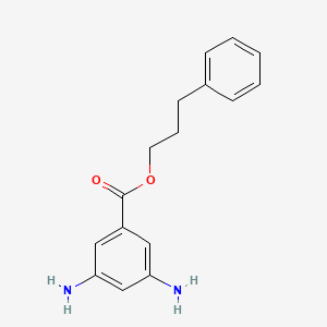 3-Phenylpropyl 3,5-diaminobenzoate