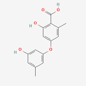 molecular formula C15H14O5 B1262294 脱氧格菲林 CAS No. 36149-01-6