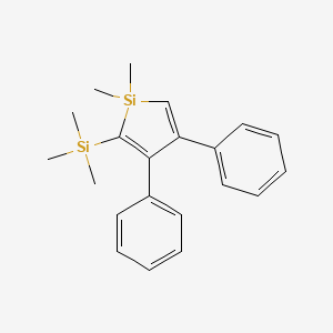 1,1-Dimethyl-3,4-diphenyl-2-(trimethylsilyl)-1H-silole