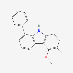 5-Methoxy-6-methyl-1-phenyl-9H-carbazole